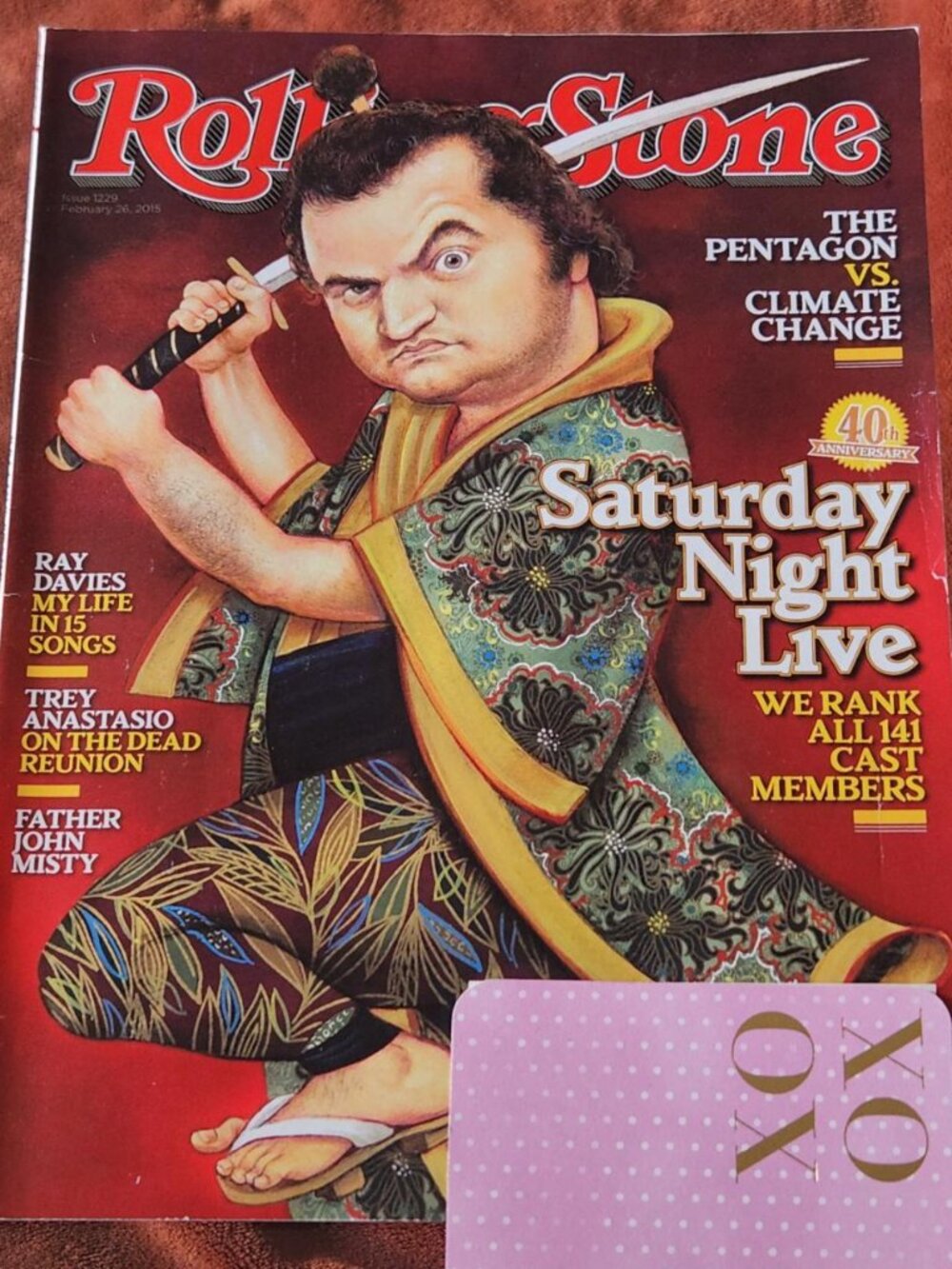 Rolling Stone Magazine - February 26, 2015 - SNL Top 40